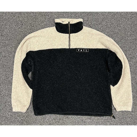 EXP Design by P.S.I. Other - Vintage Sherpa Fleece Pullover Vail Resort Ski Sweater EXP Designs by P.S.I. - L